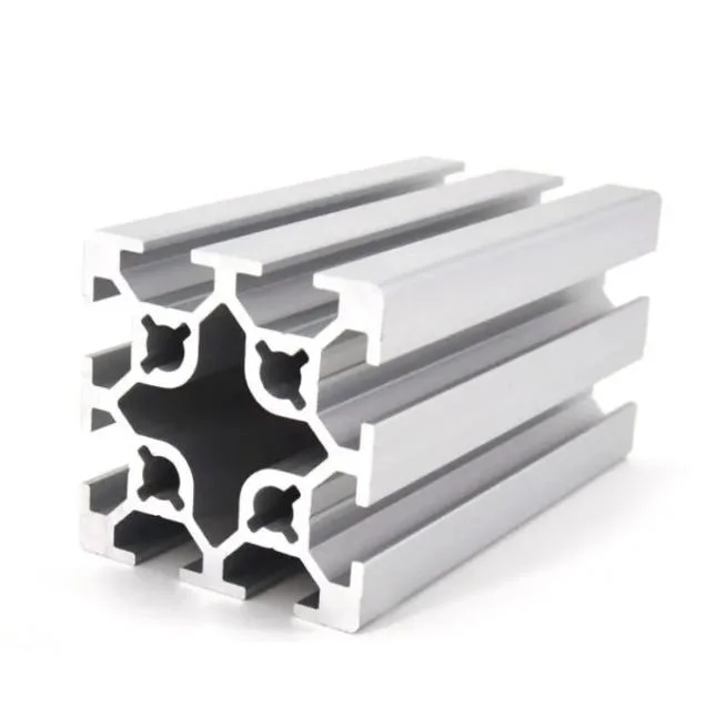 Industrial Alu Profile System T Slots 80*80 ODM OEM Customized Anodized Electrophoresis Aluminum Profile