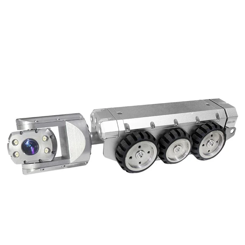 CCTV Pipe Crawler Sewer Inspection Robot Video Camera with PTZ Camera