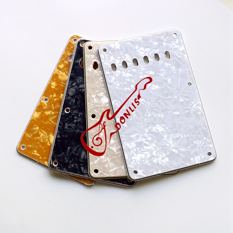 Strat Guitar Tremolo Cover White Pearloid Guitar Back Plate