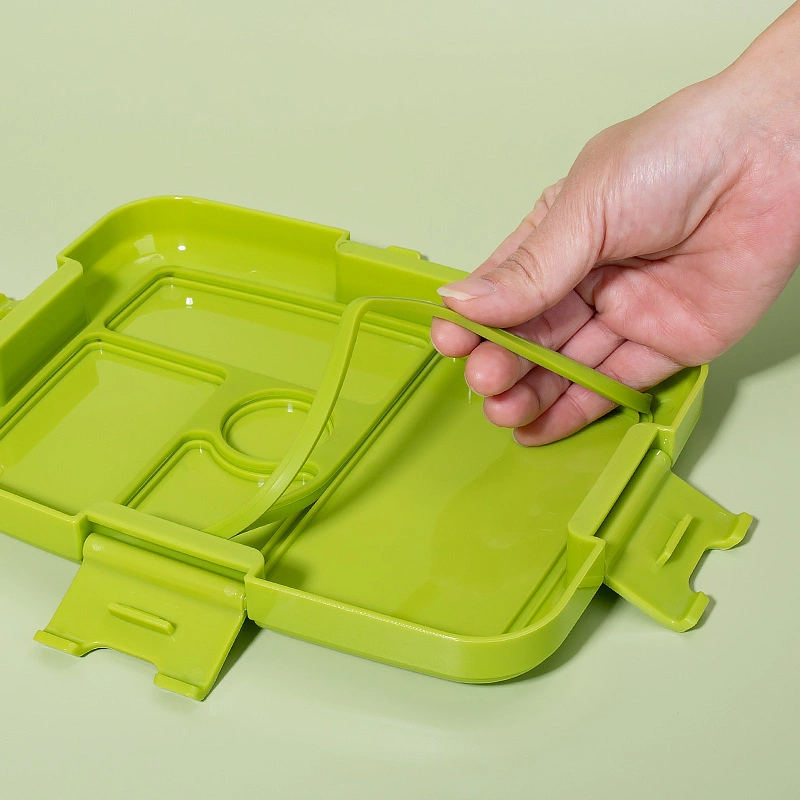 Multifunktionale Student Tragbare Kunststoff Fünf Fach Bento Lunch Box