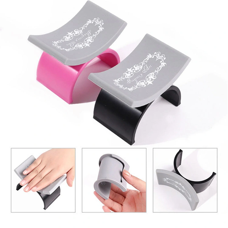 Neues Nail Hand Kissen Handgelenk U-förmigen Silikon Hand Kissen Tragbarer und bequemer Abnehmbarer Wash Nail Shop
