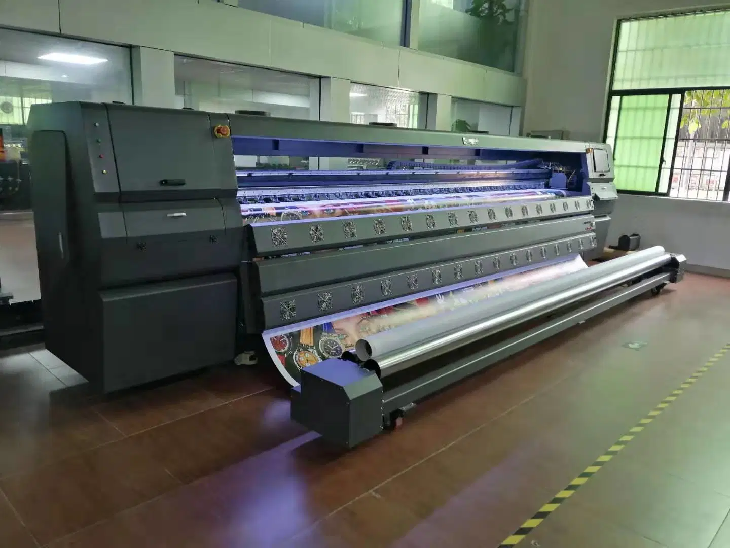 500cm Large Format Solvent Printer with Konica 512I Printheads