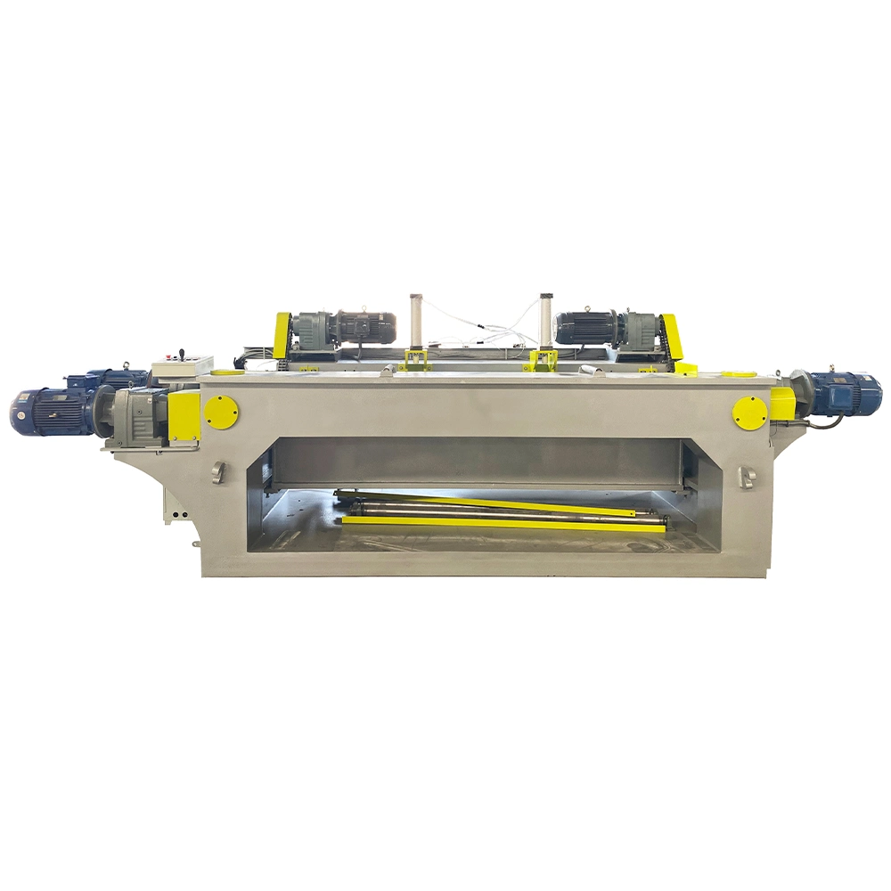 8FT Spindleless Veneer Peeling Machine Servo Motor Drive Type Speed Adjustable Core Veneer and Face Veneer Peeler