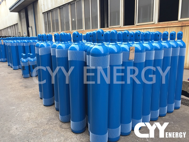 Medical Oxygen Gas Cylinders 10/20/40/47/50 Liter Cylinders with Good Quality ISO9809-1/Sio9809-3 Standard Air Cylinder Steel Cylinder