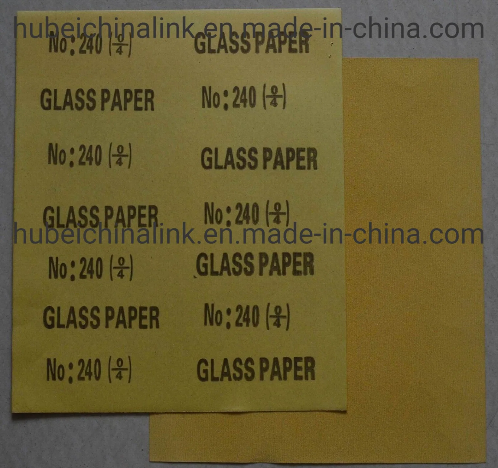 9"X11" Glass Sand Paper for Grinding Metal, Wood, Paint, Wood, Furniture