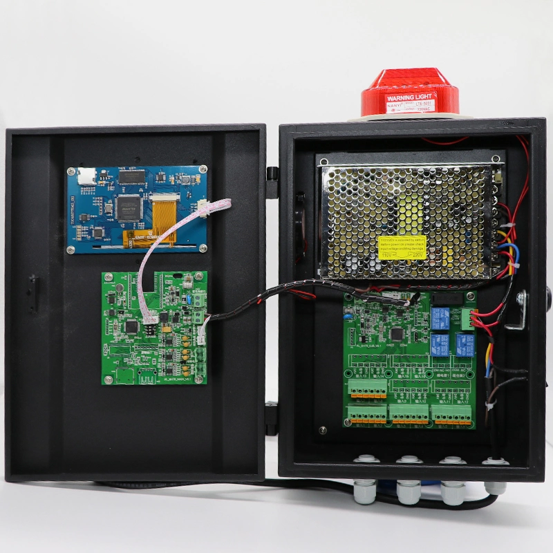 Design de bosean Detector de gases de Painel de Monitor de gás fixo de 8/16/32 canais Alarme