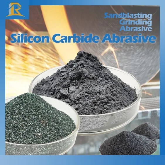 Black Sic Powder Silicon Carbide Abrasive Carborundum Abrasive for Grinding Polishing Sandblasting