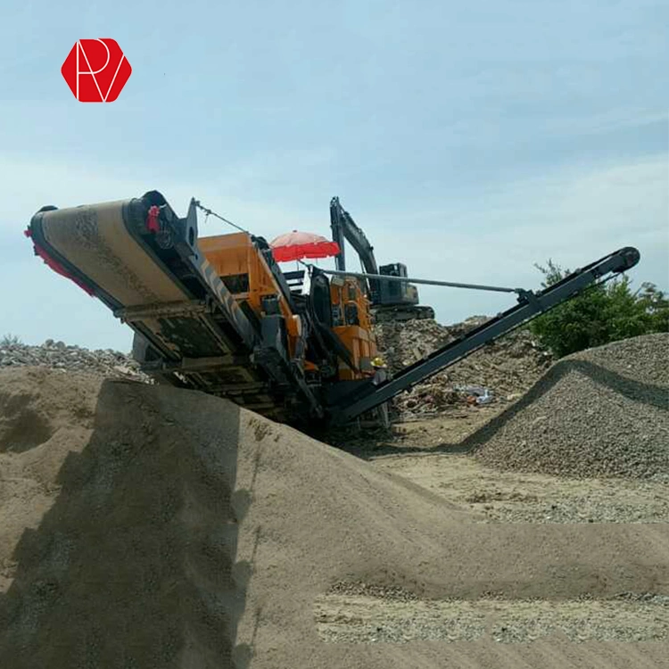 High Efficiency Crawler Mobile Crushing Station Of Good Performance