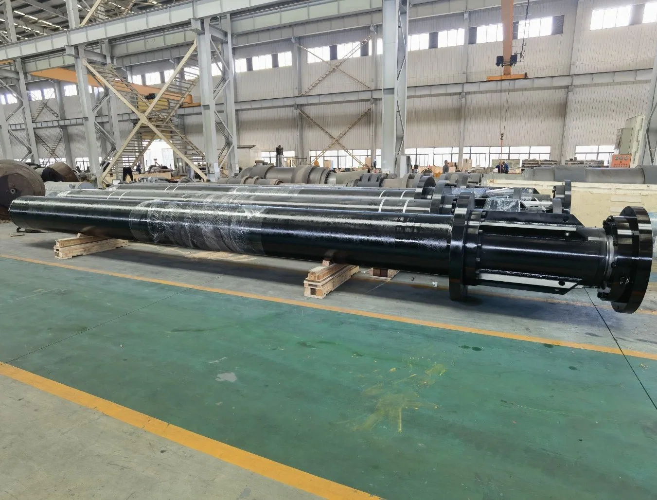 Telescopic Hydraulic Drawbench Cylinder for Pipe Plants and Ship
