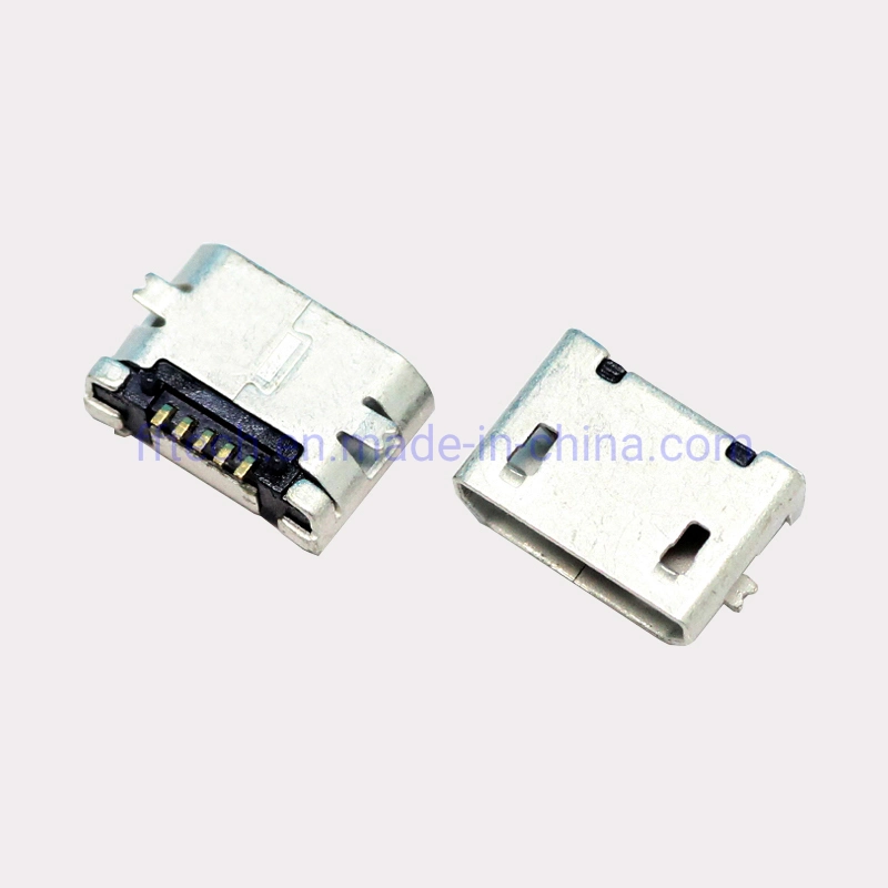 Venta de tipo caliente DIP SMD Micro USB Conector jack hembra para cable de carga de teléfono