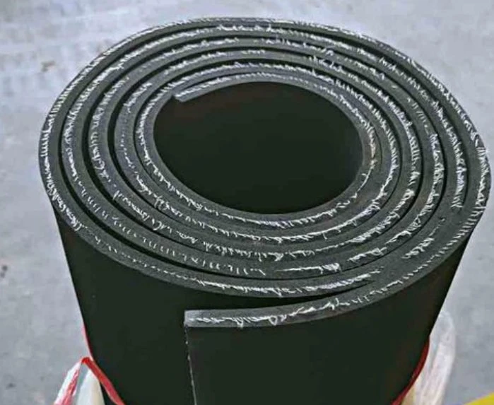 High quality/High cost performance impact Resistant SBR Rubber Sheet Roll with Fabric Nylon Insertion Reinforcement