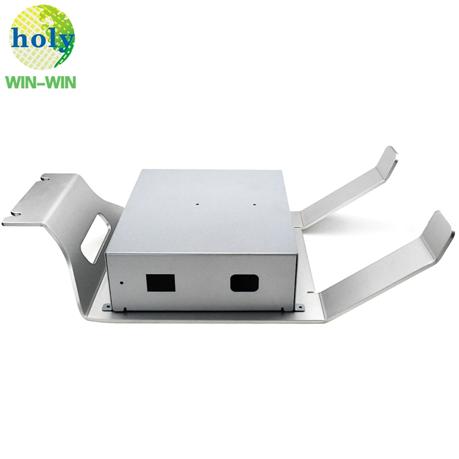 Electronics Aluminum Sheet Metal Process Laser Cuting Bending Stamping Bracket Case