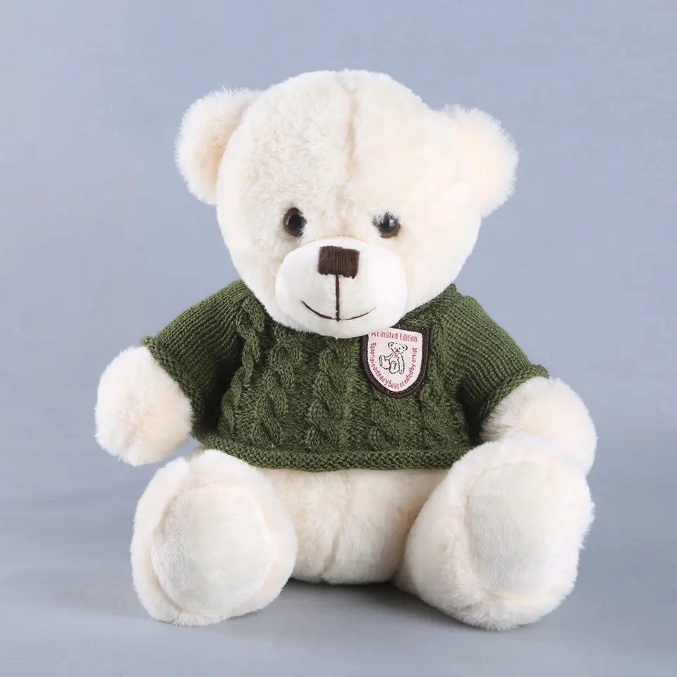 Lovely Soft Dress Sweater Valentines Teddy Bears Wholesale/Supplier Teddy Bear Plush Toy