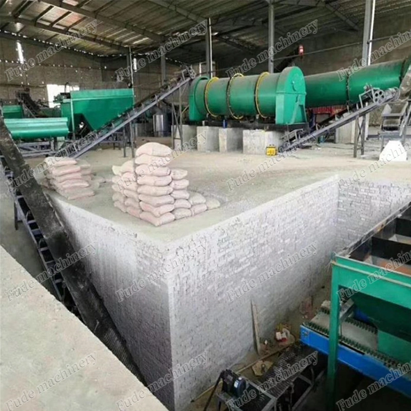 10 Ton Per Hour Organic Fertilizer Production Line Granule Organic Fertilizer Production Line