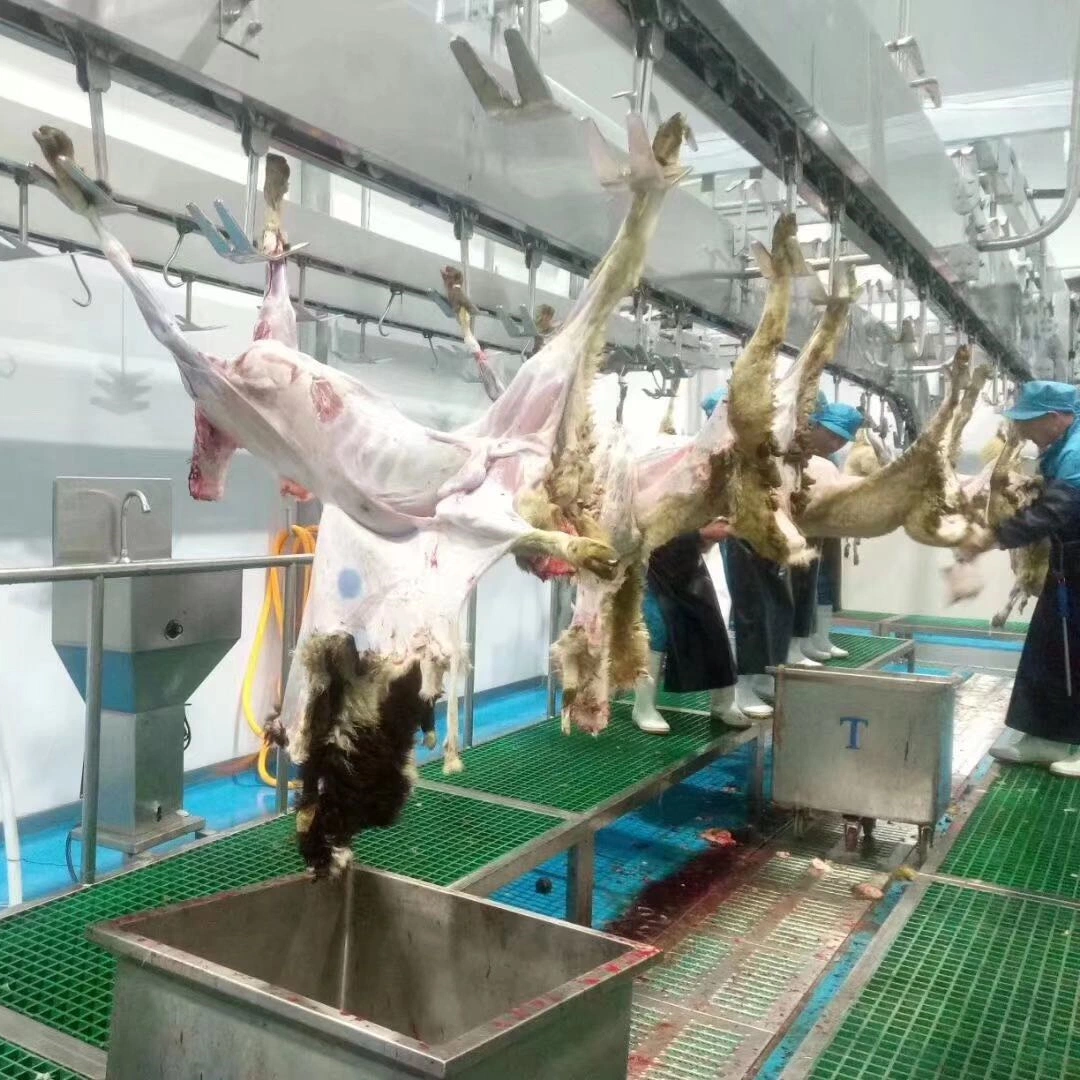 Les moutons de l'Abattoir Transport spécial de l'abattage du convoyeur d'équipement de l'abattoir de la chèvre de la machine