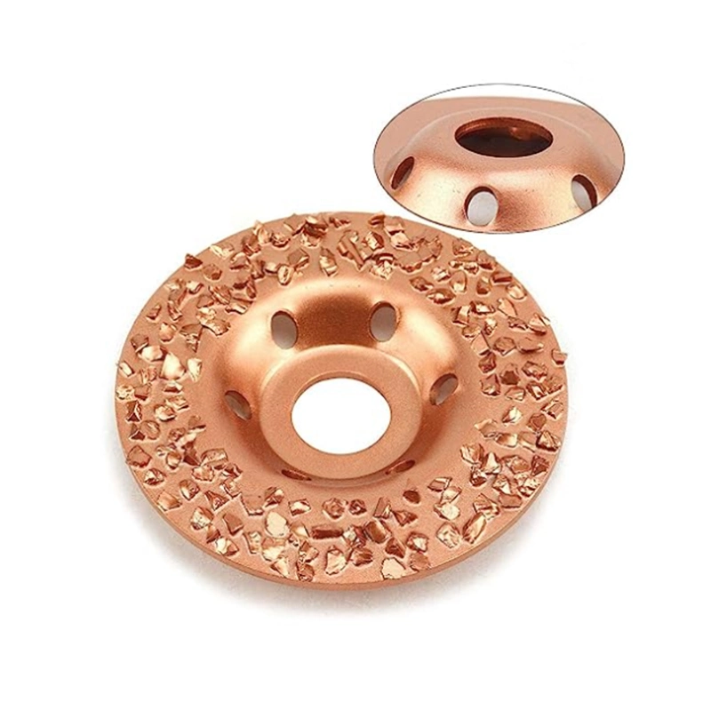 4inch Brazed Diamond Cutting Grinding Disc 7/8" Bore Tg Carbide Grinding Wheel Plate for Angle Grinder Suitable