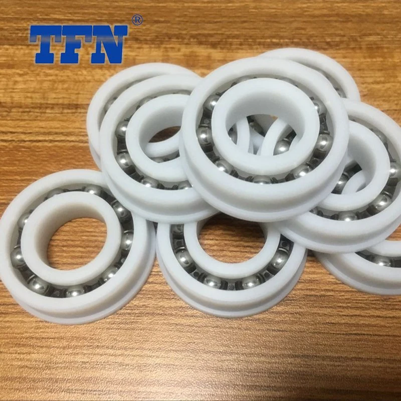 65*100*18mm Low Friction Plastic Deep Groove Ball Bearings 6013