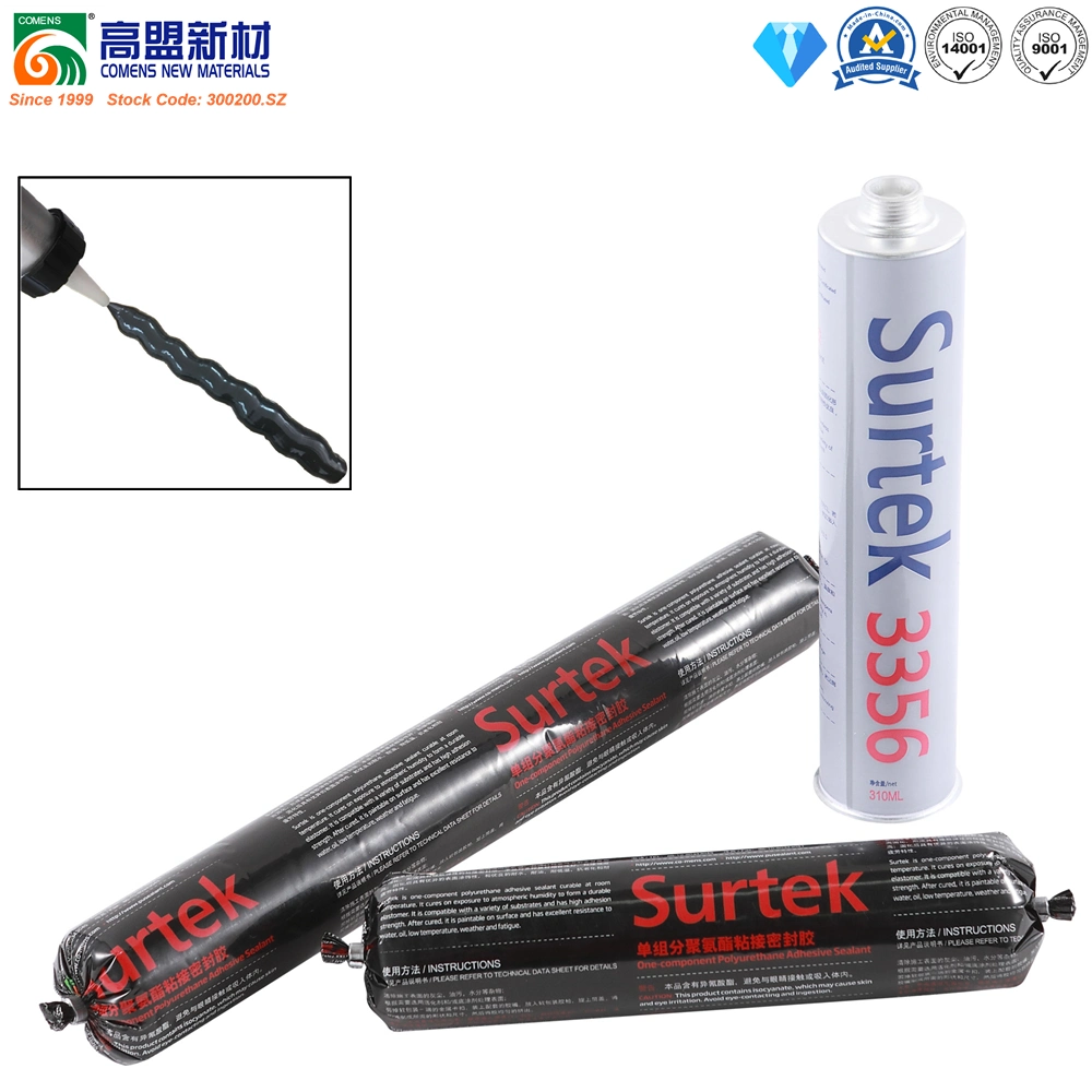 High Viscosity Structural Glue Polyurethane Adhesive PU Sealant for Auto Glass (Surtek 3356)