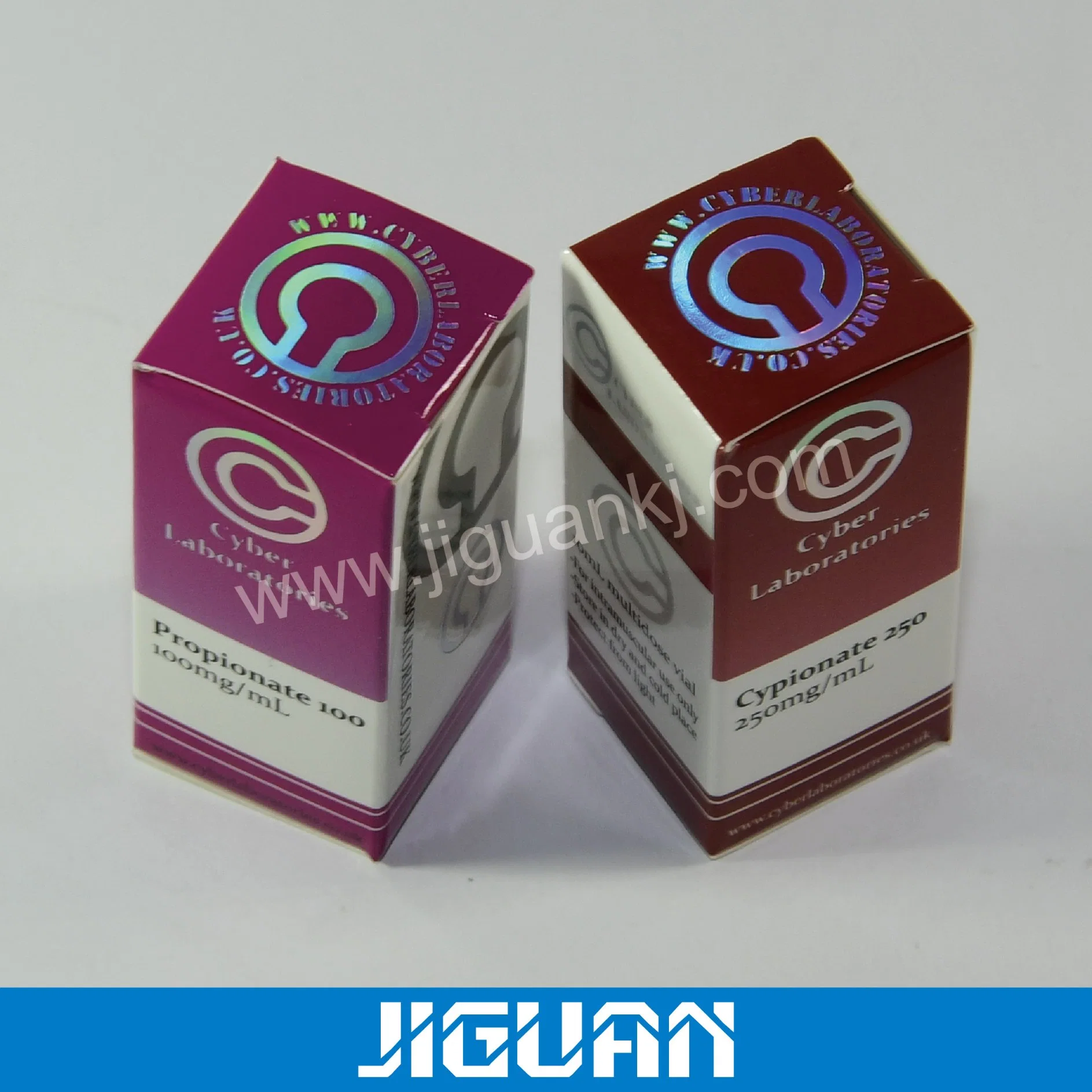 Wholesale/Supplier Cheap Custom Packaging 10ml Medicine Non-Hologram Glass Vial Box