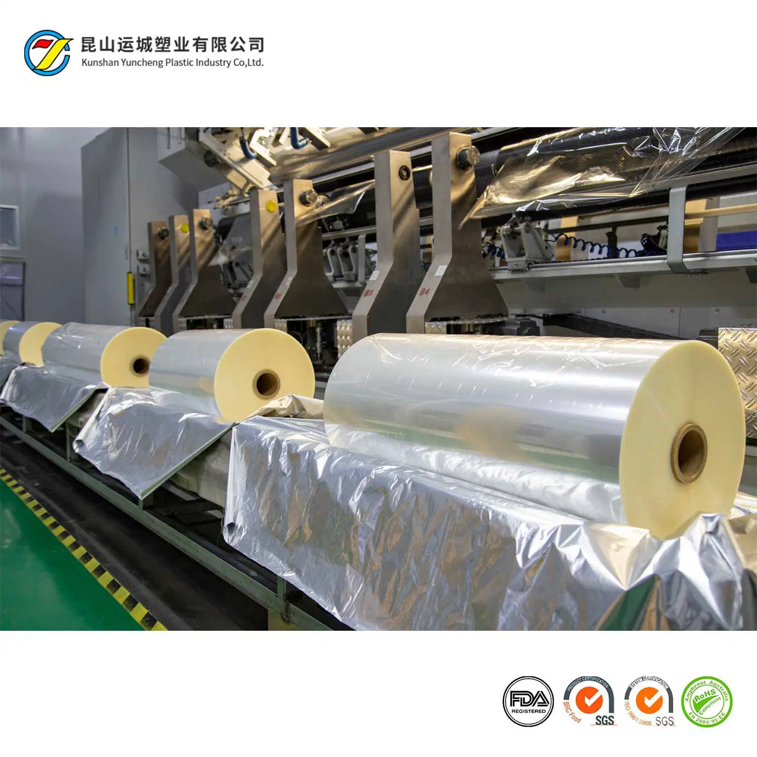 Multiple Extrusion Nylon Transparent Plastic Food Packaging Film