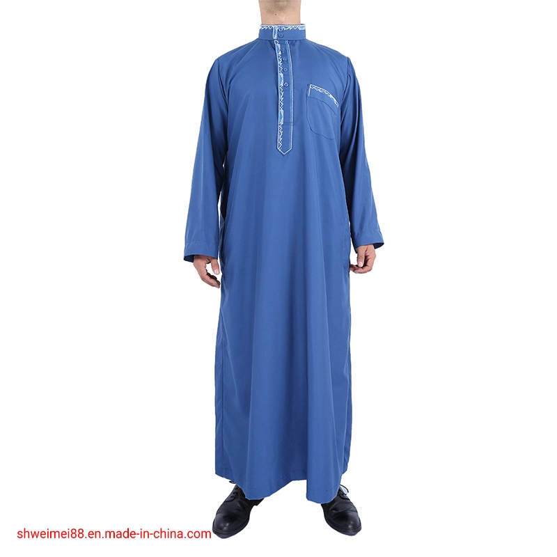 Les hommes Vêtement islamique arabe musulman Thobe Kaftan Robe Robe de Dubaï