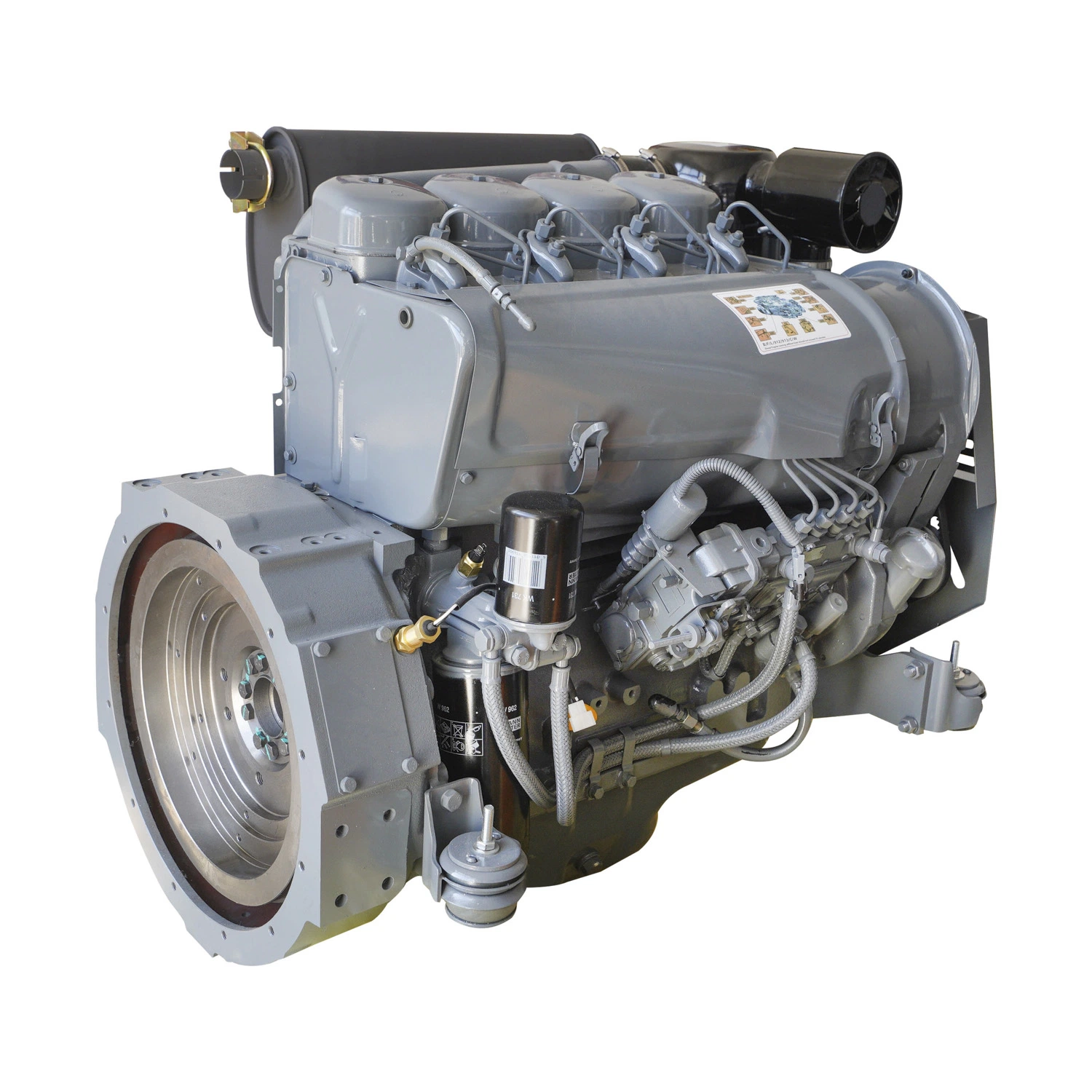 Deutz 60HP motor diesel de 4 cilindros, refrigerado a ar, F4l912