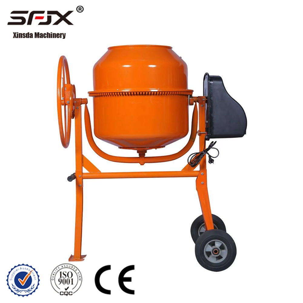 Construction Machinery CMH220 Small Vertical Electric Portable Mini Concrete Cement Mixer