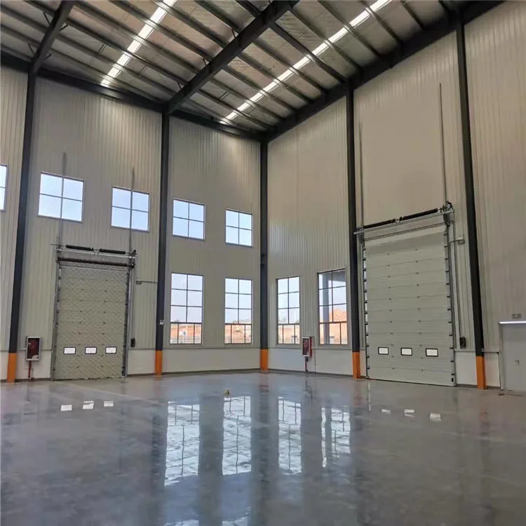 Fire Vertical Lifting Aluminum Alloy Industrial Electric Garage Door