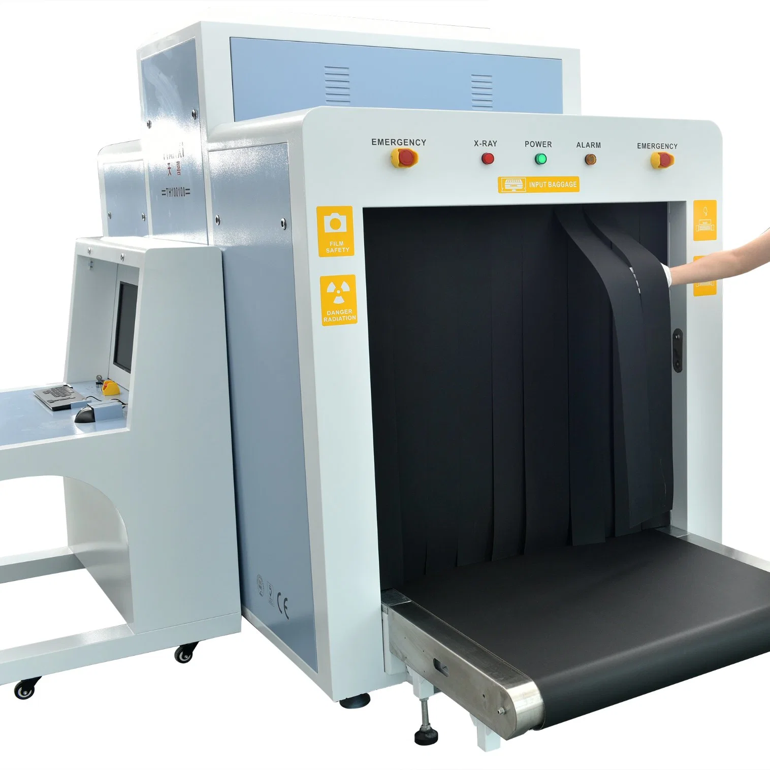 X-ray Baggage Scanner X-ray Conveyor Detector for Baggage and Parcel Inspection System