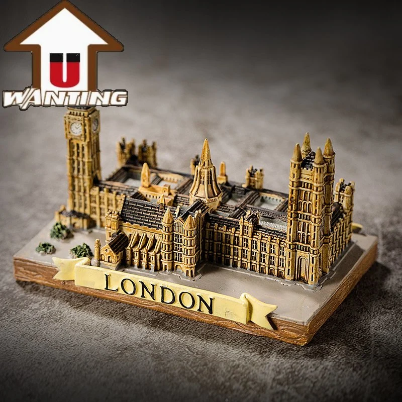 Custom Promotional Gift England Parliament House Famous Building Travel Souvenir Home Decoration