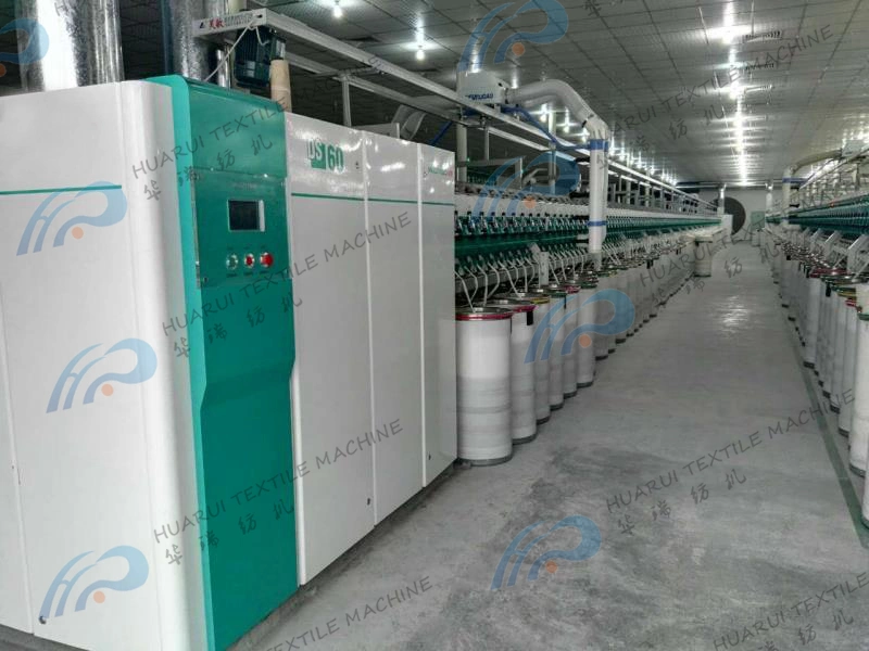 Waste Cotton Yarn OE Spinning Machine Spinning Yarn Machinery for Worker Cloth Textile Waste Fiber Recycling Spinning Machinery with Metal Detector Textile
