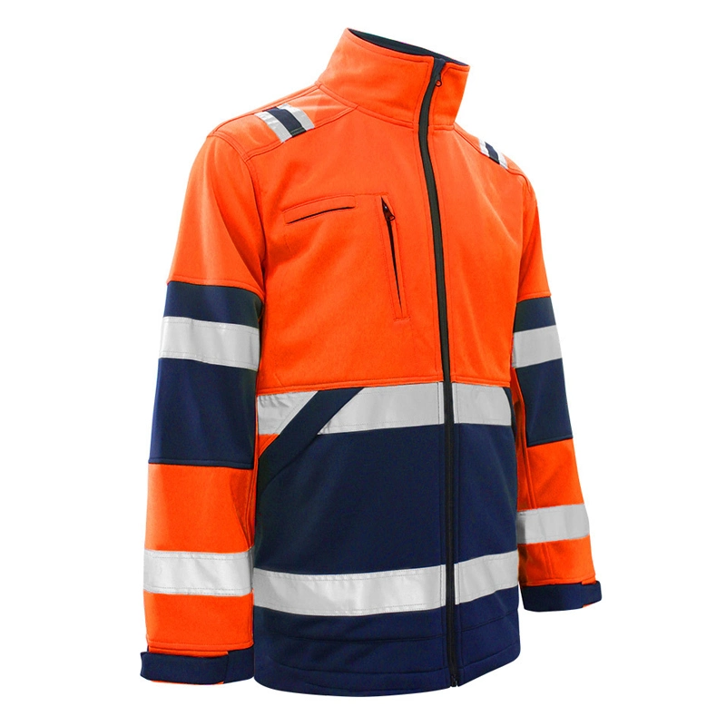 اشتر سترة ذات سترة طويلة ذات سترة طويلة من الصوف ذات القلنسوة من نوع Polar Fleece مع Hi Vis Reflective Fleece، سترة ذات سترة ذات سترة طويلة من الصوف ذات القلنسوة من نوع Fleece ذات سلامة عاكسة