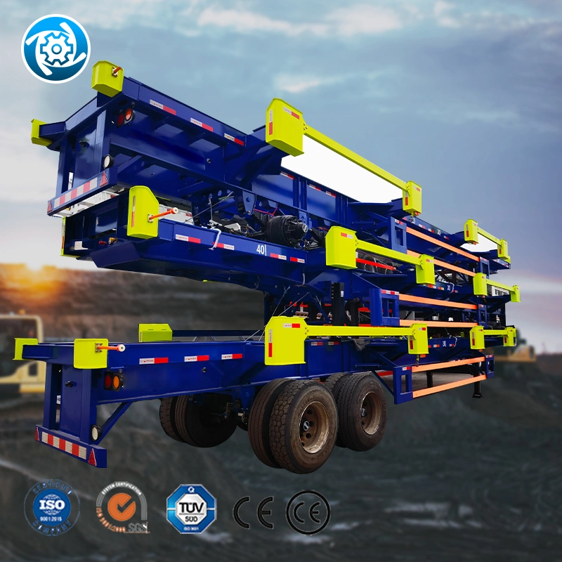 Versatile Semi Trailer Ideal for Various Cargo Types and Applications