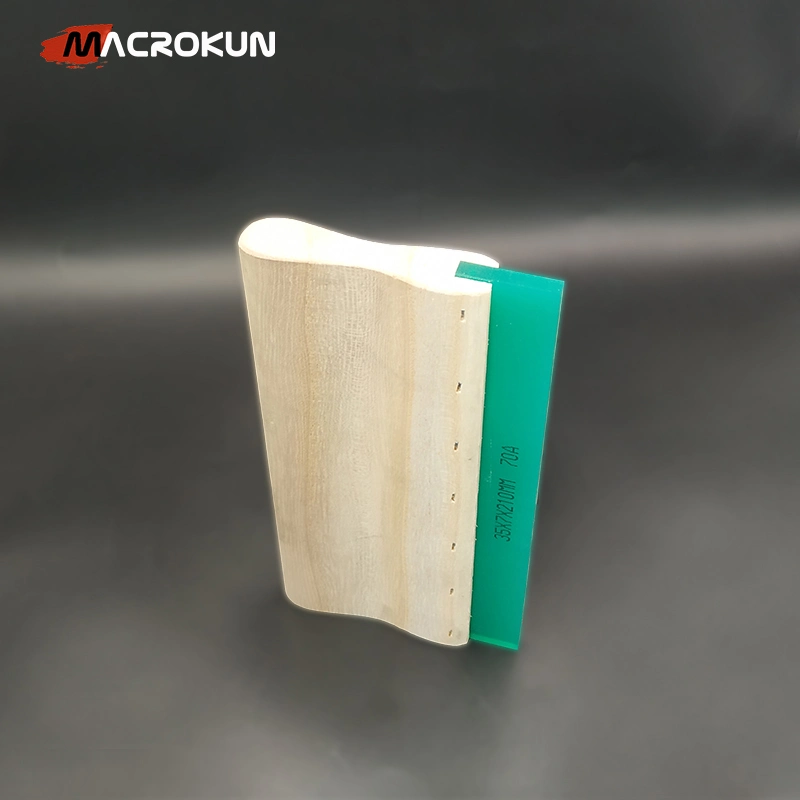 Top Grade Screen Printing Squeegee with Wooden Handle