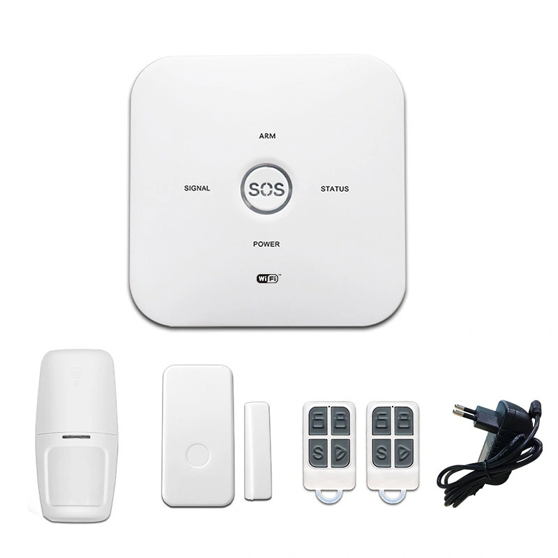 WiFi Fire Alarm System GSM Wireless Home Burglar Security Fire Alarm System