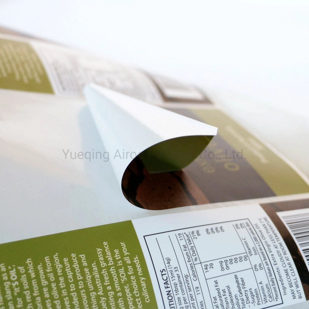 Custom Printed Food Packaging Adhesive Label