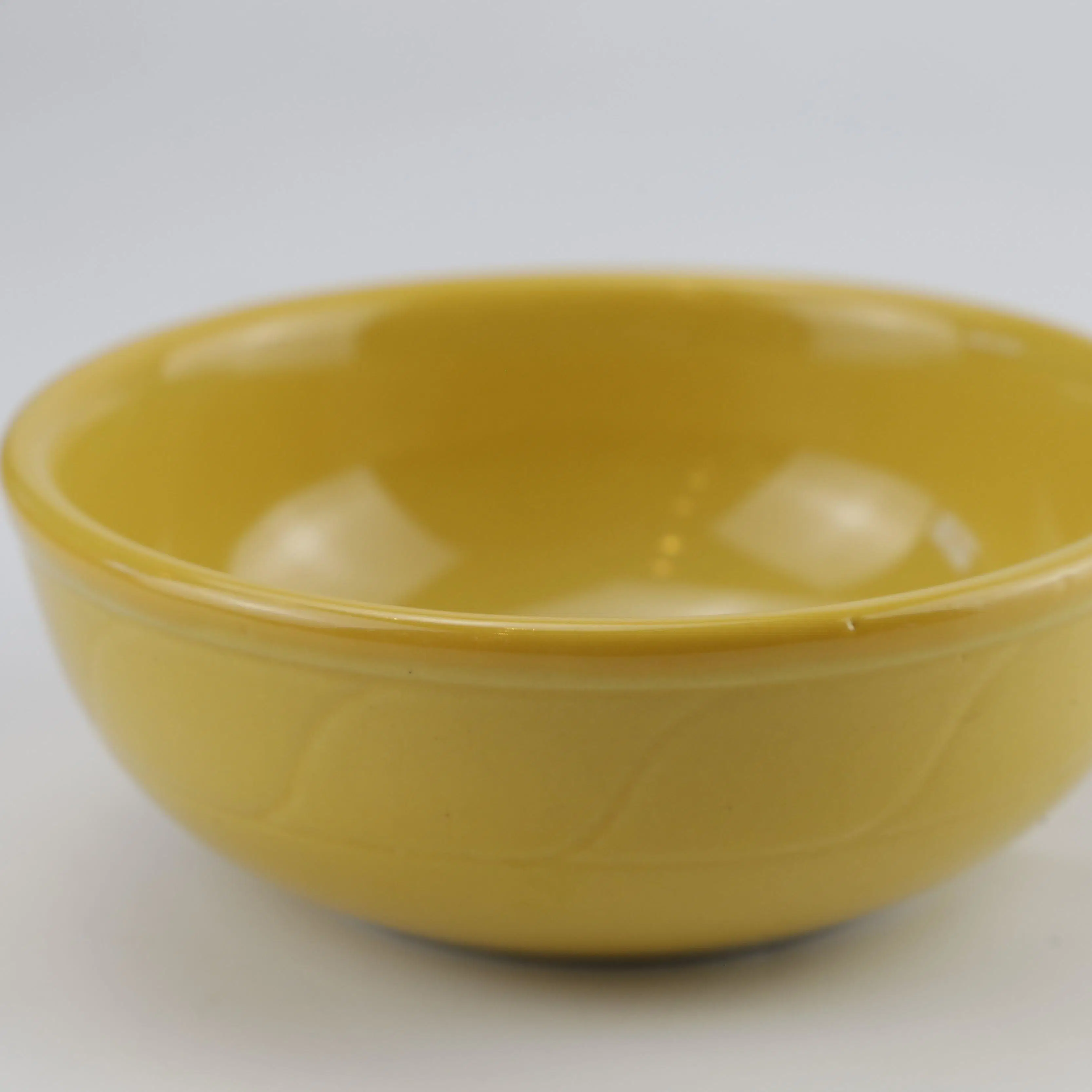 Yellow Glaze Relief Tableware Set