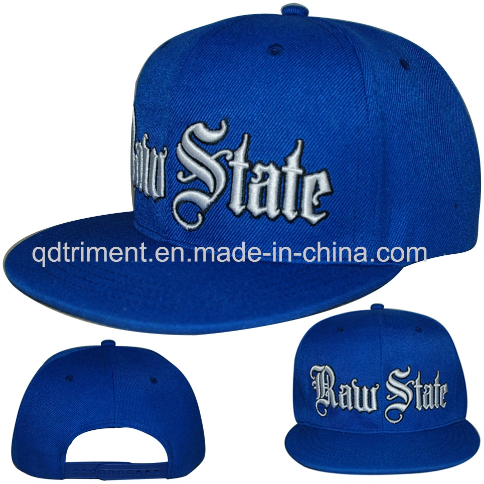 Custom Screen Print Flat Bill Snapback Camper Cap (TMFL9214)