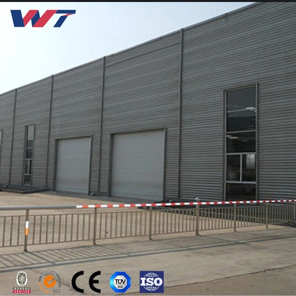 Easy Build Prefabricated Steel Structure Hangar/Workshop/Warehouse with Crane