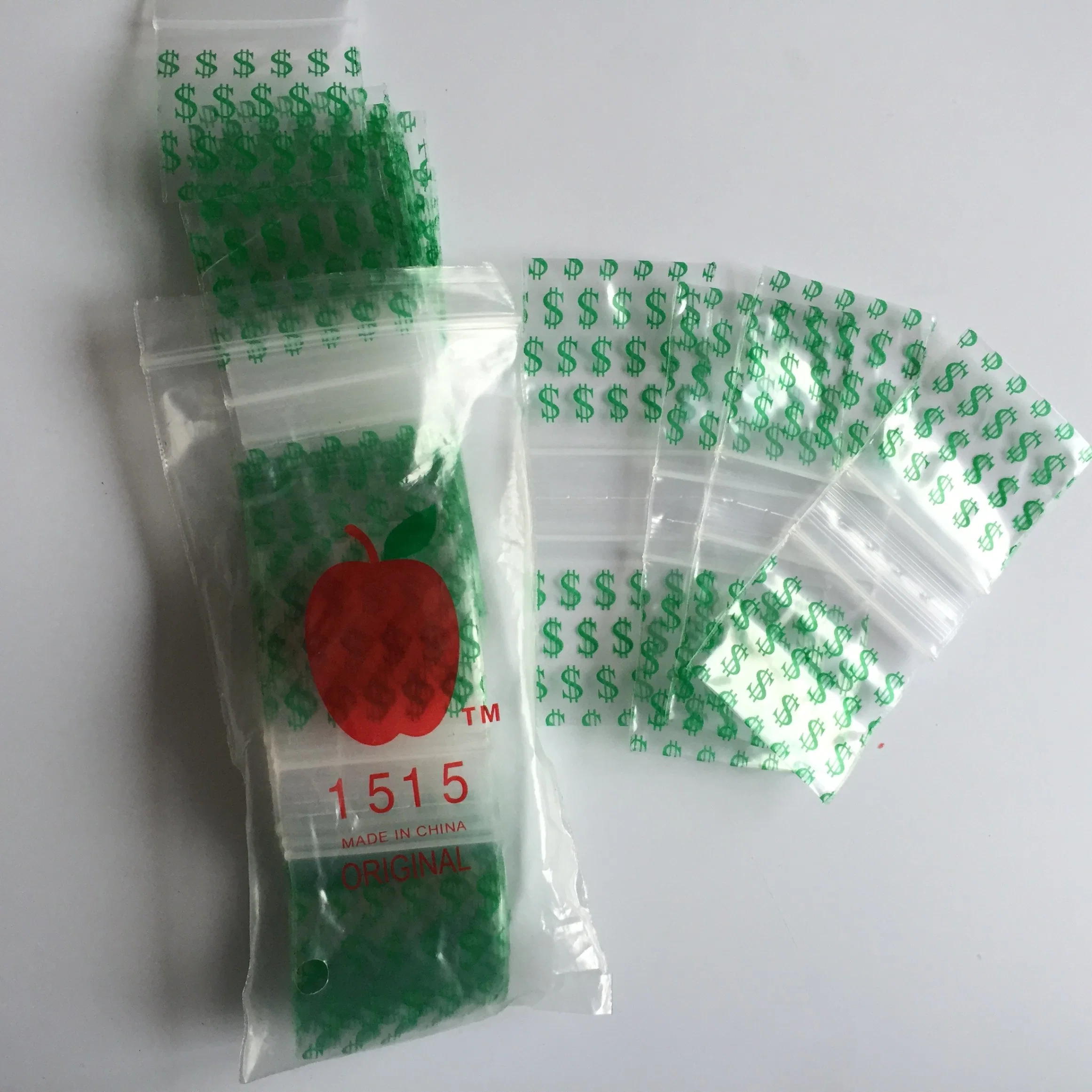 2020 Apple Brand Bags/Mini Small Plastic Storage Ziplock Baggies