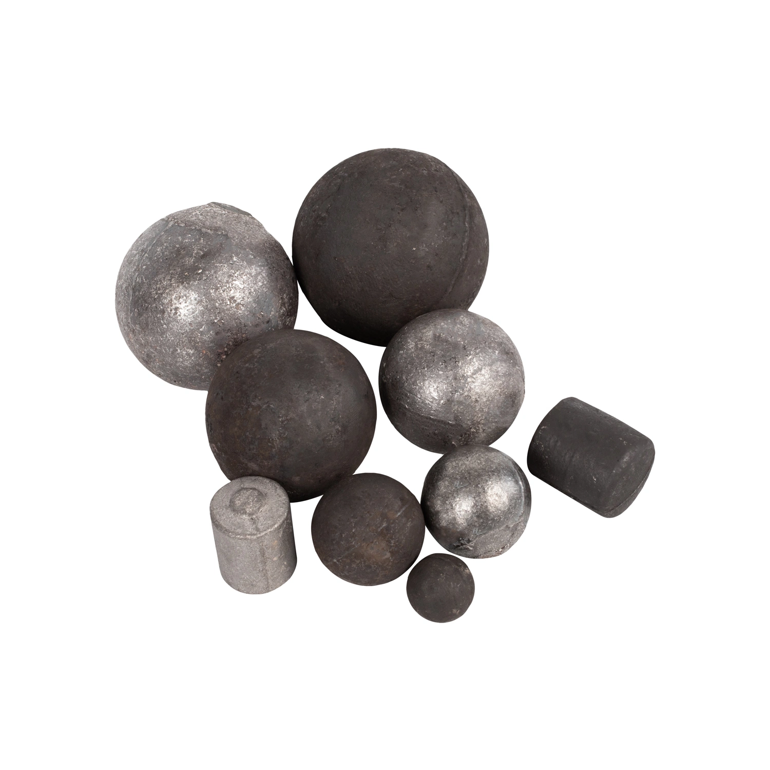 HRC 48-68 High Chrome Grinding Media Iron Ball Acero fundición Bola para molino de bolas