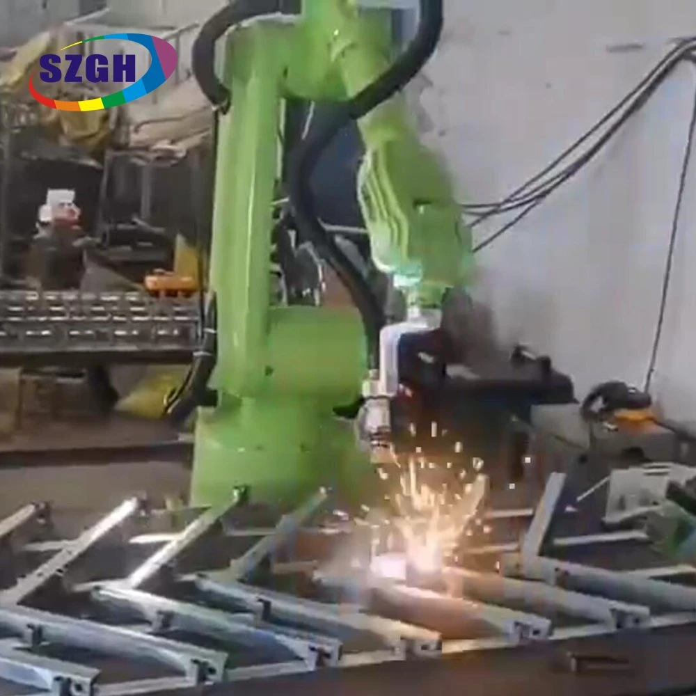 China Szgh 6 Axis MIG Welding Robot Range 1500mm with Power 350A/500A Welding Robot Welder Machine Can Support Chinese&English&Russian&Vietnamese Language