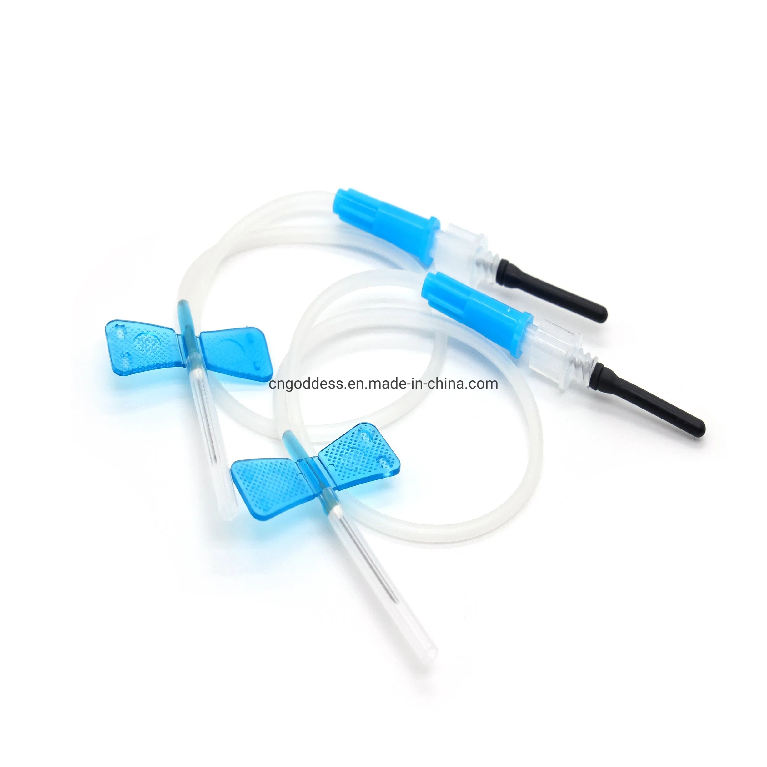 Medical Safety Vacuum Blood Collection 23G Disposable Butterfly Needle