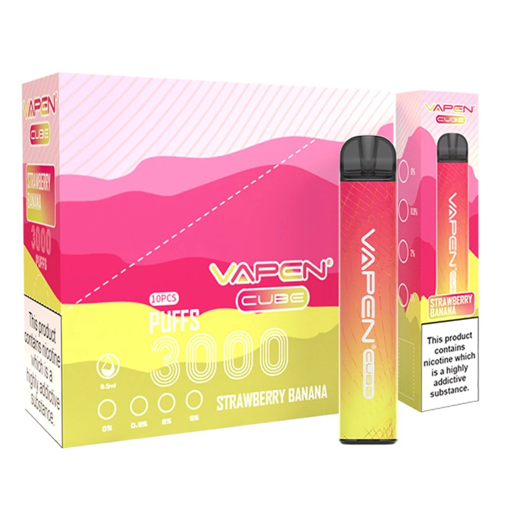 Vapen Cube 3000 Puffs Vape Juice Smok Puff Plus 3000 Puffs Wholesale/Supplier Vape Pen