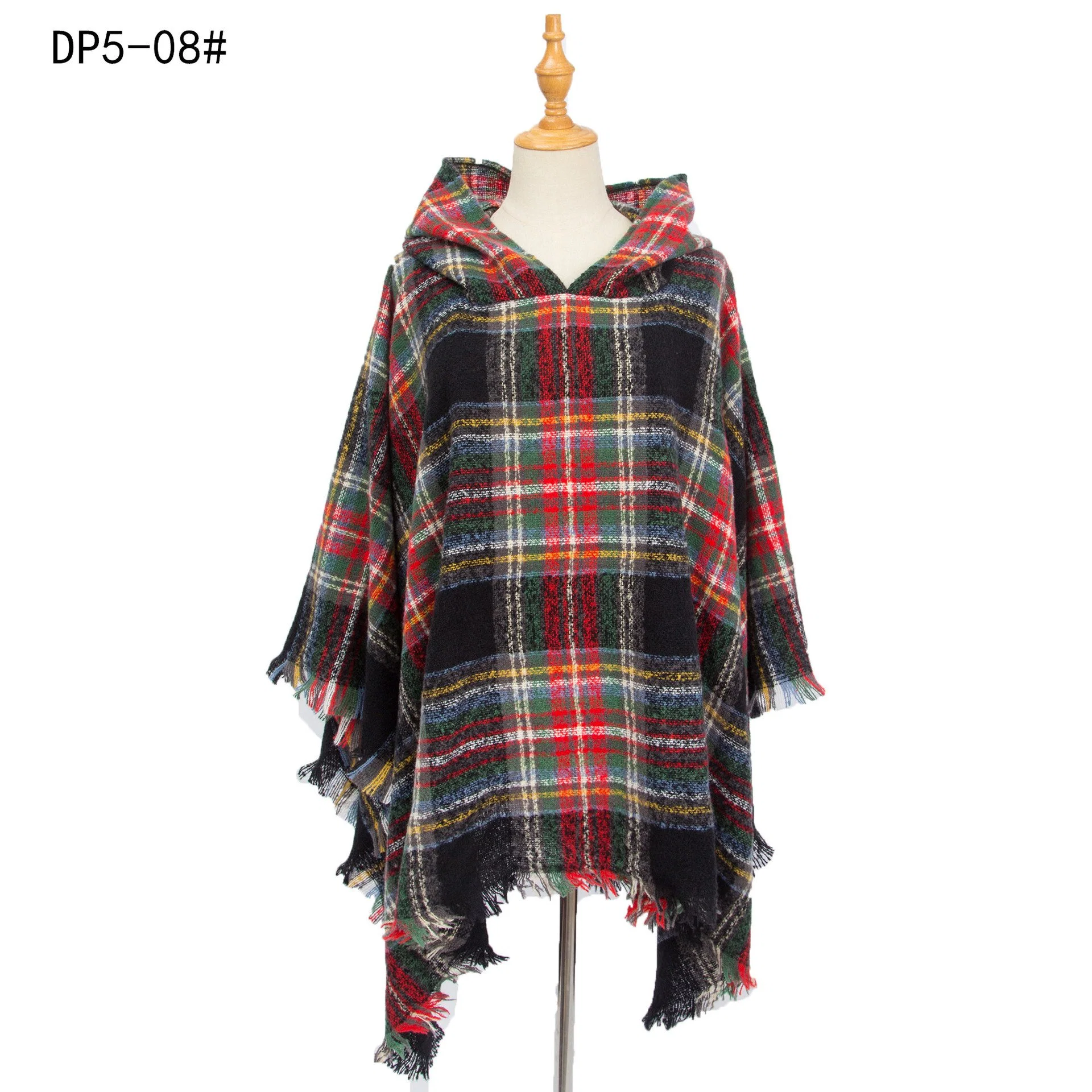 Lady Fashion Woman Sweater Cape Scarf Shawl