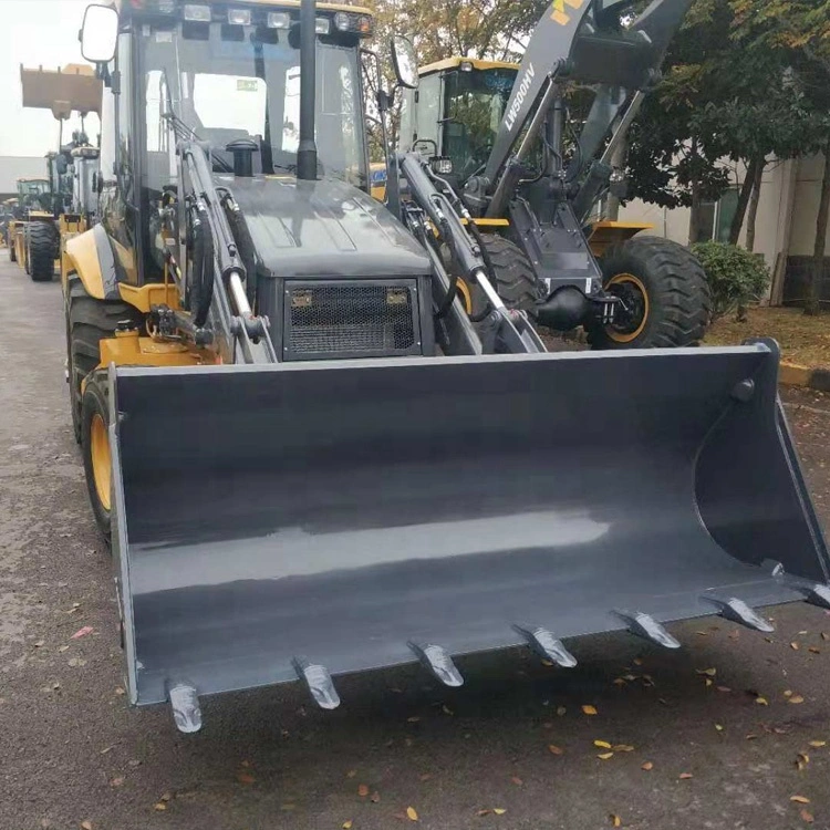 Construction Machinery Xt870h Hydraulic Backhoe Loader with Breaker Hammer for Sale