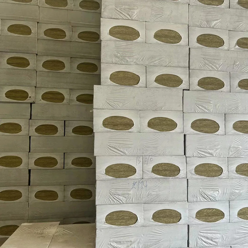 Material de construcción de absorción de sonido de alta calidad - Tablero de aislamiento Rockwool