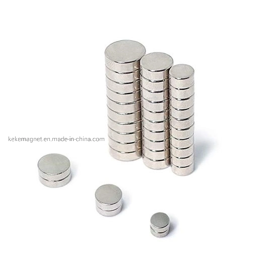 Super Strong N35 N42 Rare Earth Neodymium Round Cylinder Permanent Magnets