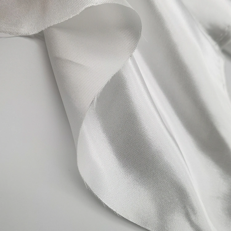 High-Quality Recycled RPET Satin Is Suitable for Pajamas That Use Fabric for Lining Packaging Materials