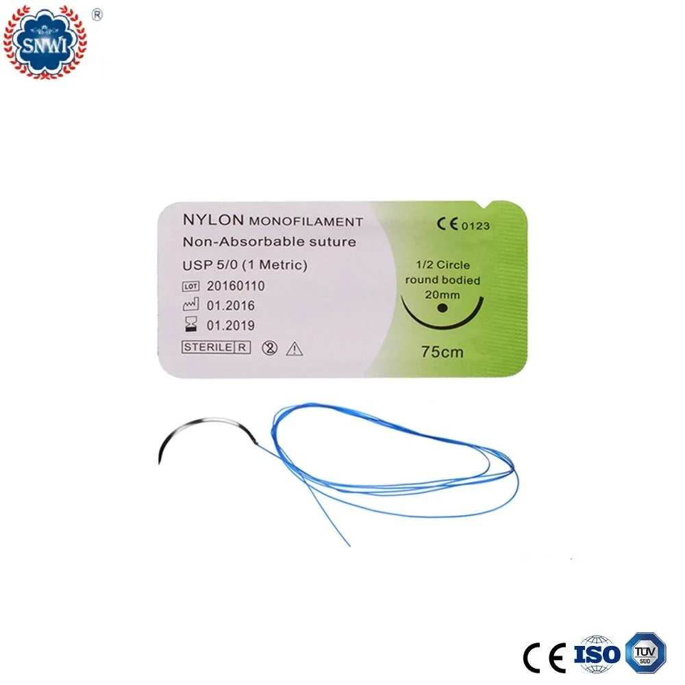 Hospital Medical Disposable Absorbable Operation Surgical Chromic Catgut Suture Thread with Needle